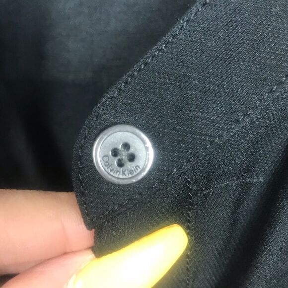 Calvin Klein Black Sleeveless Dress with Pockets - Picture 5 of 8